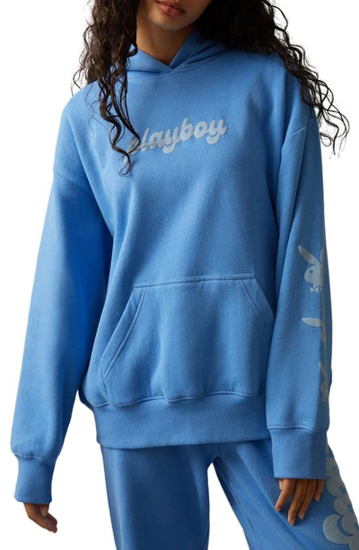 Pacsun Playboy Club Hoodie In Blue | ModeSens