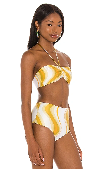 Faithfull The Brand Liu Bikini Top In Talamanca Print | ModeSens
