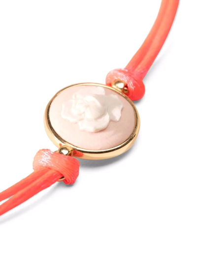 Shop Cameo & Beyond Rose Silky Bracelet In Orange