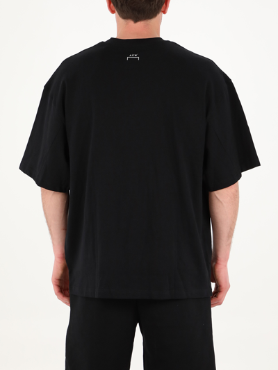 Shop A-cold-wall* Black Cotton T-shirt