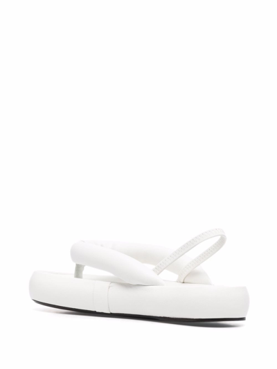 Shop Isabel Marant Orene Sandals In White