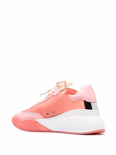 Shop Stella Mccartney Loop Sneakers In Pink