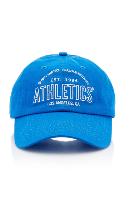 Shop Sporty And Rich Women's Athletics Cotton Baseball Hat In Blue