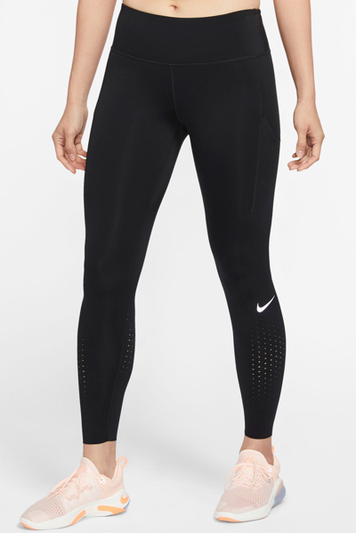 Shop Nike Leggings Epic Luxe In Black