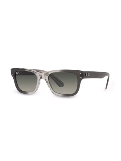 Ray Ban Mr Burbank Square-frame Sunglasses In Grau