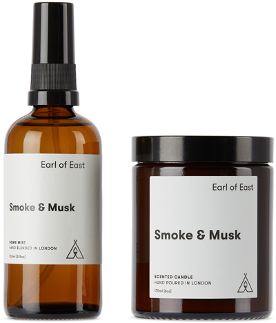 Shop Earl Of East Smoke & Musk Gift Set In N/a