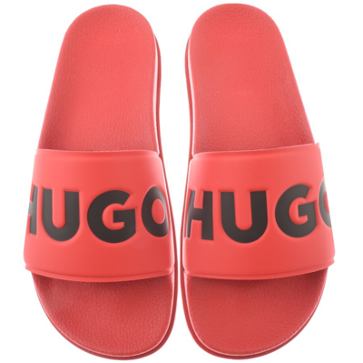 Shop Hugo Match Sliders Red