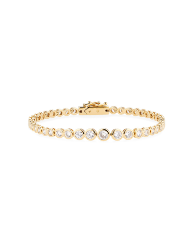 Shop Eliot Danori Danori Women's Tennis Bracelet, Created For Macy's In Gold-tone