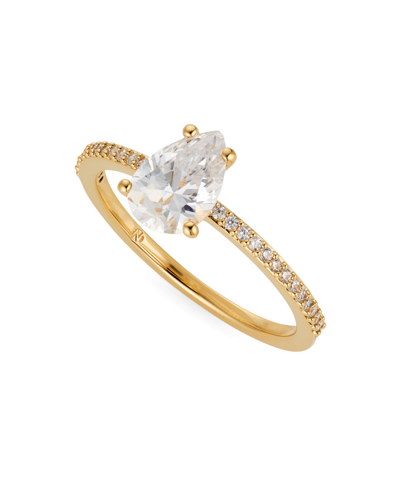 Shop Eliot Danori Danori Women's Oval Ring, Created For Macy's In Gold-tone