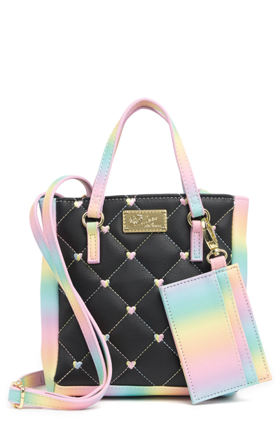 Luv Betsey By Betsey Johnson Quilted Tie Dye Crossbody Bag In Black Rainbow ModeSens