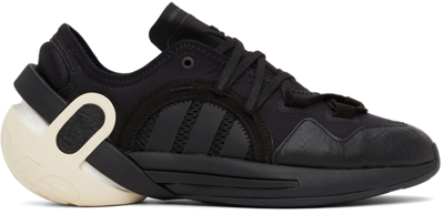 Shop Y-3 Black Idoso Boost Sneakers In Black/creawhite