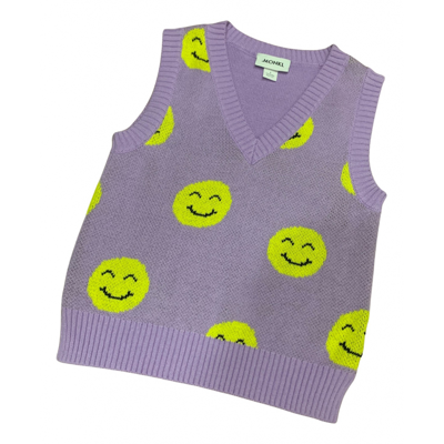 Pre-owned Monki Jumper In Purple