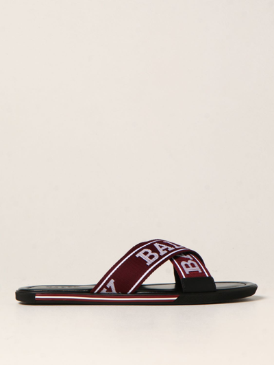 Shop Bally Sandals Shoes Men  In Red