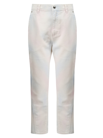 Shop Iro Straight Leg Jeans In White