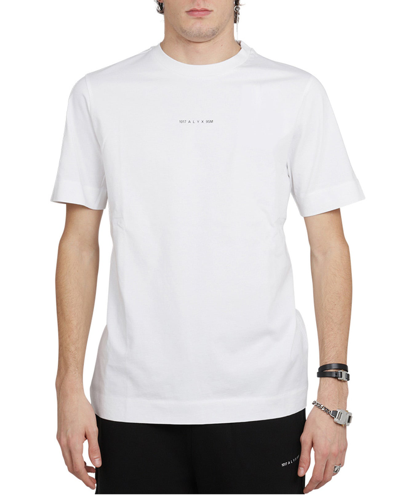 Shop Alyx 1017  9sm White Graphic T-shirt