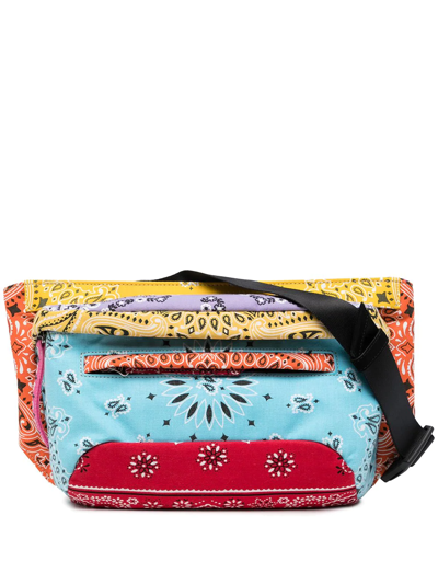 Shop Readymade Bandana-print Belt Bag In Mehrfarbig