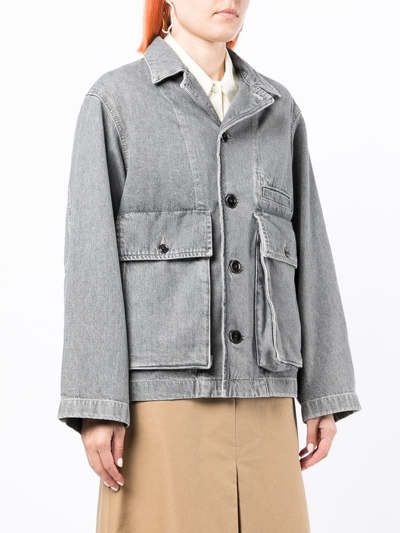 LEMAIRE BOXY BLOUSON DENIM JACKET 