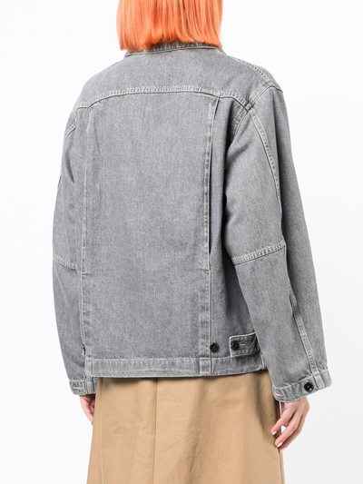 LEMAIRE BOXY BLOUSON DENIM JACKET 
