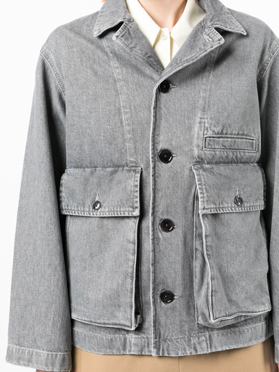 LEMAIRE BOXY BLOUSON DENIM JACKET 