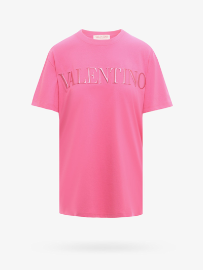 Shop Valentino T-shirt In Pink