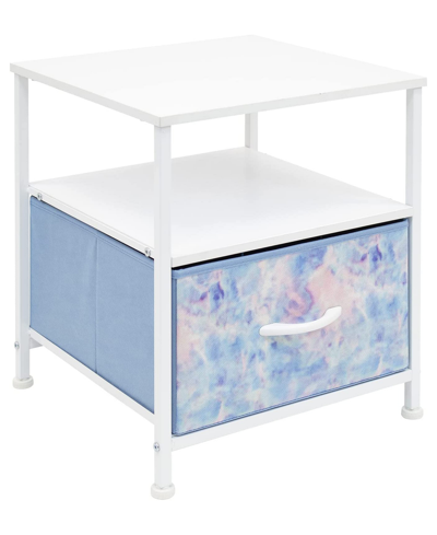 Shop Sorbus End Table With Drawer. In Tie-dye