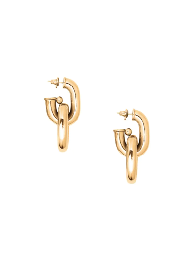 Shop Rabanne Women's Goldtone Extra-large Oval-link Earrings
