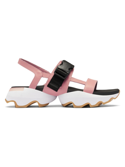 Shop Sorel Women's Kinetic Impact Sling Sandals In Eraser Pink