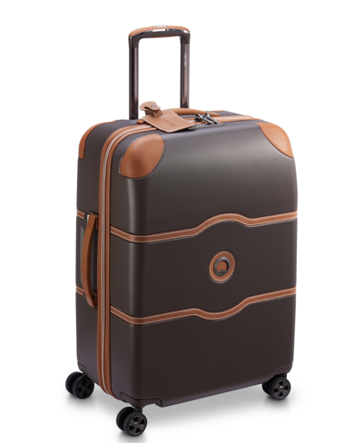 Shop Delsey Chatelet Air 2.0 24" Check-in Spinner In Chocolate