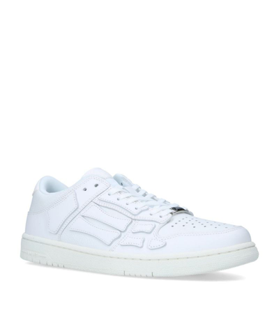 Shop Amiri Skel Low-top Sneakers In White