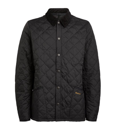 Shop Barbour Heritage Liddesdale Quilted Jacket In Black