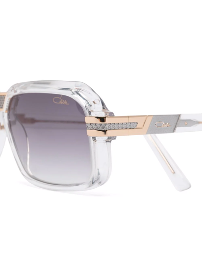 Cazal Oversize-frame Sunglasses In Weiss