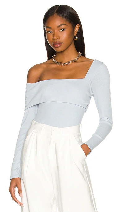 Lovers & Friends Florence Bodysuit In Baby Blue