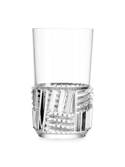 Shop Kartell Trama Long Drink Glass (set Of 4)