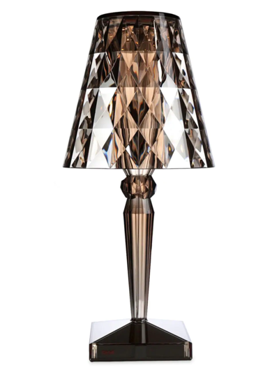 Shop Kartell Big Battery Dimmable Lamp In Cola