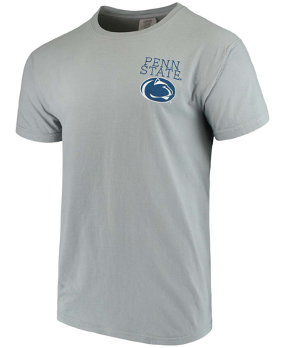 Shop Image One Men's Gray Penn State Nittany Lions Comfort Colors Campus Scenery T-shirt