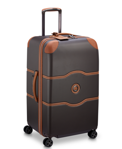 Shop Delsey Chatelet Air 2.0 26" Check-in Spinner Trunk In Chocolate