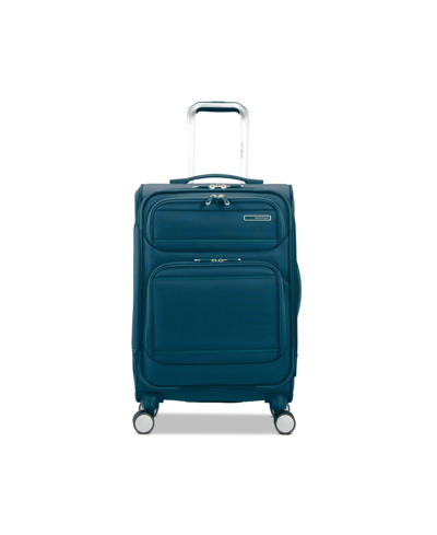 Shop Samsonite Lite Air Adv 21" Carry On Spinner, Created For Macy's In Cerulean Blue