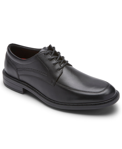 Shop Rockport Men's Parsons Apron Toe Dress Shoes Men's Shoes In Black