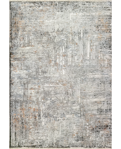 Shop Dynamic Rugs Sunrise 6885 7'10" X 10'8" Area Rug In Gray/gold-tone
