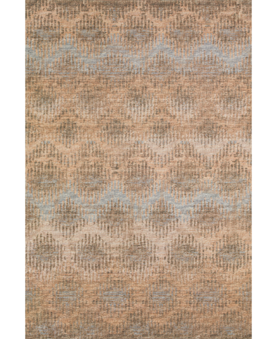 D Style Brisbane Washable Br9 8' X 10' Area Rug In Camel