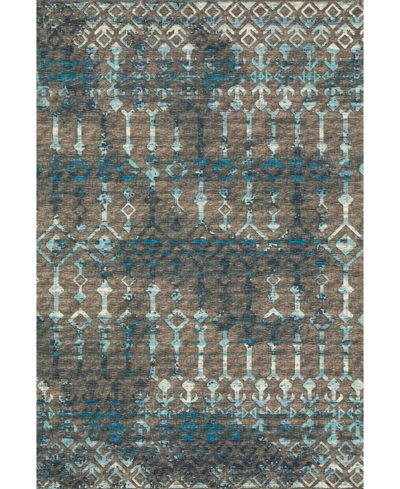 D Style Brisbane Washable Br8 5' X 7'6" Area Rug In Brown