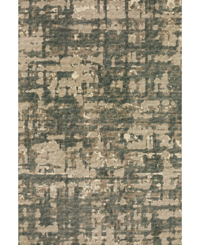 D Style Brisbane Washable Br5 8' X 10' Area Rug In Sand
