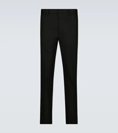 Acne Studios Ayonne Cotton-blend Twill Trousers In Black | ModeSens