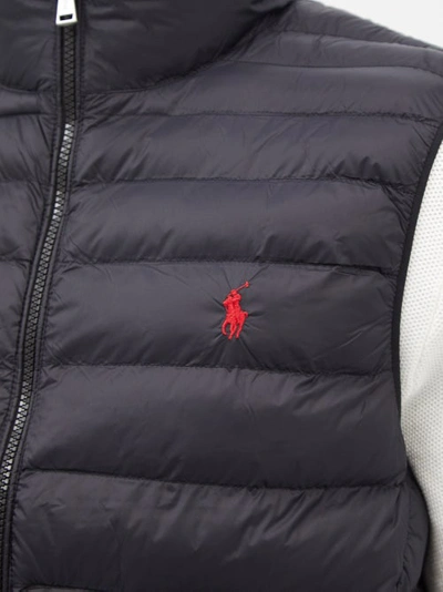 Polo Ralph Lauren Terra Packable Rain-repellent Puffer Vest In Polo Black |  ModeSens
