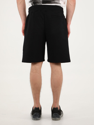 Shop A-cold-wall* Print Black Bermuda Shorts