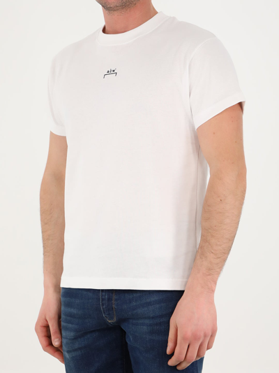 Shop A-cold-wall* Print White T-shirt