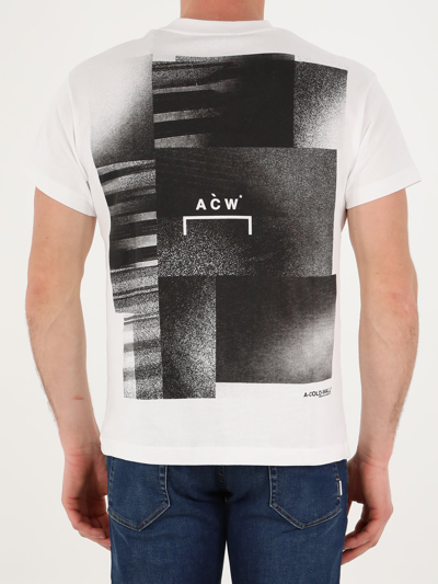 Shop A-cold-wall* Print White T-shirt