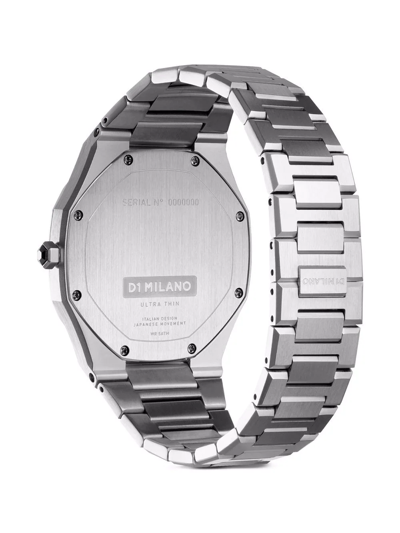 D1 Milano Blue Ocean Ultra Thin Bracelet 38mm Stainless Steel Quartz Watch In Blue