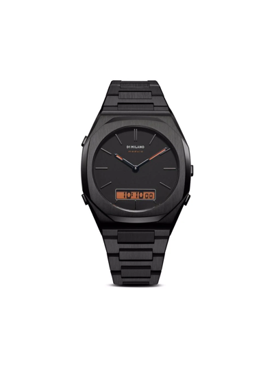 Shop D1 Milano Module 1385 40.5mm In Black