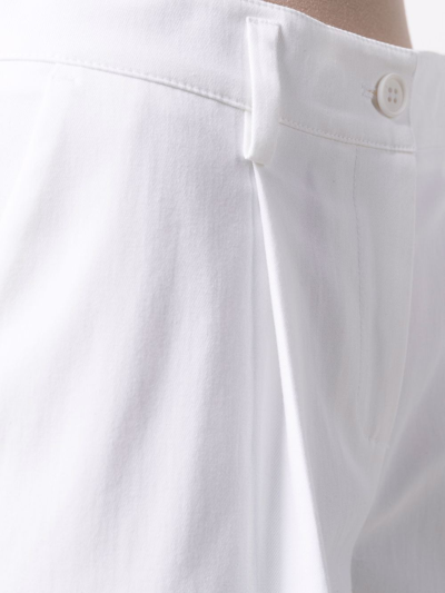P.a.r.o.s.h P. A.r. O.s. H. Woman Shorts & Bermuda Shorts White Size Xs Polyester, Elastane In White
